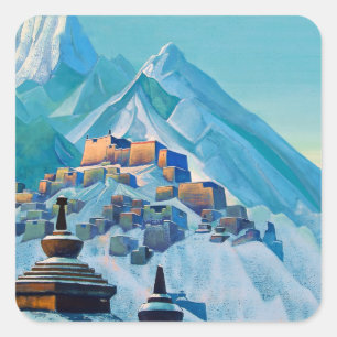 Adesivo Quadrado “Tibet Himalaias” por Nicholas Roerich