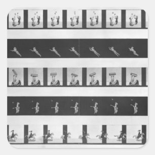 Adesivo Quadrado Tiras da imagem para um praxinoscope