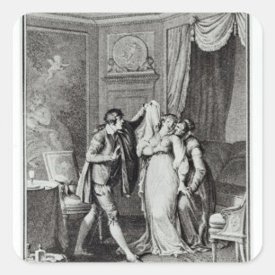 Adesivo Quadrado "Tire esse véu" do capítulo 7 do