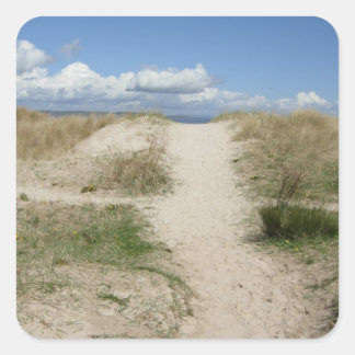 Adesivo Quadrado To the Beach at Nairn