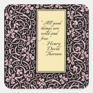 Adesivo Quadrado Todas As Boas Coisas Padrão Vinha Vitoriano