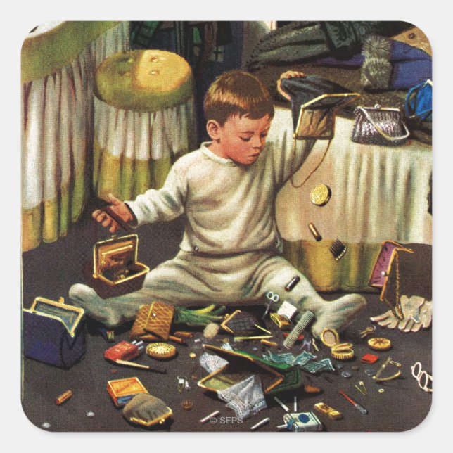 Adesivo Quadrado Toddler Esvazia Purés (Frente)