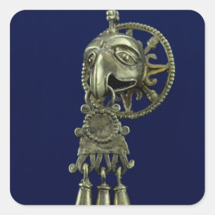 Adesivo Quadrado Tomada do bordo do deus do pássaro