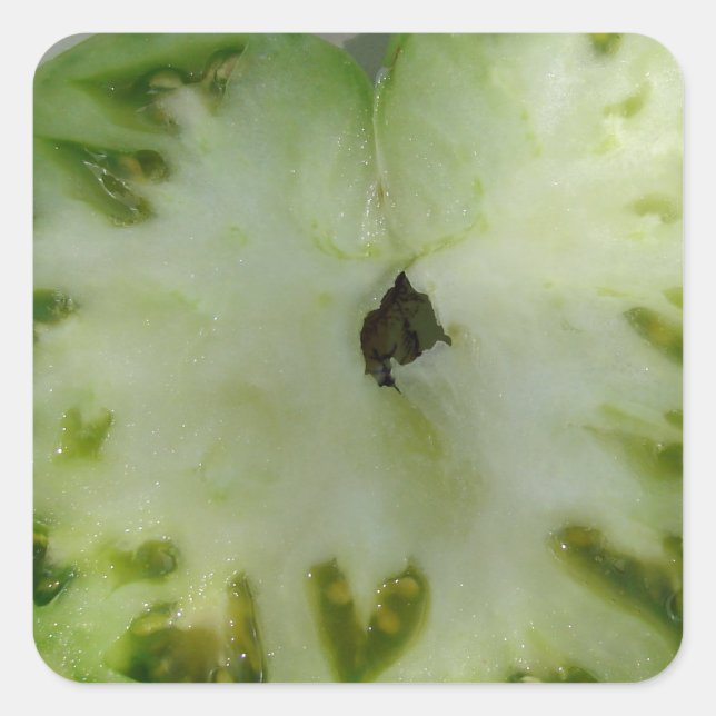 Adesivo Quadrado Tomato Hearts (Frente)