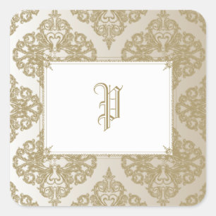 Adesivo Quadrado Toque do ouro