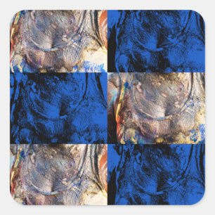 Adesivo Quadrado tórax carnaval