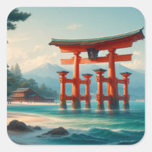 Torii de Itsukushima, santuário de Itsukushima, Mi