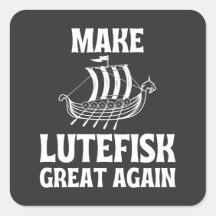 Torne o Lutefisk Grande Novamente Peixe Fétido Hum