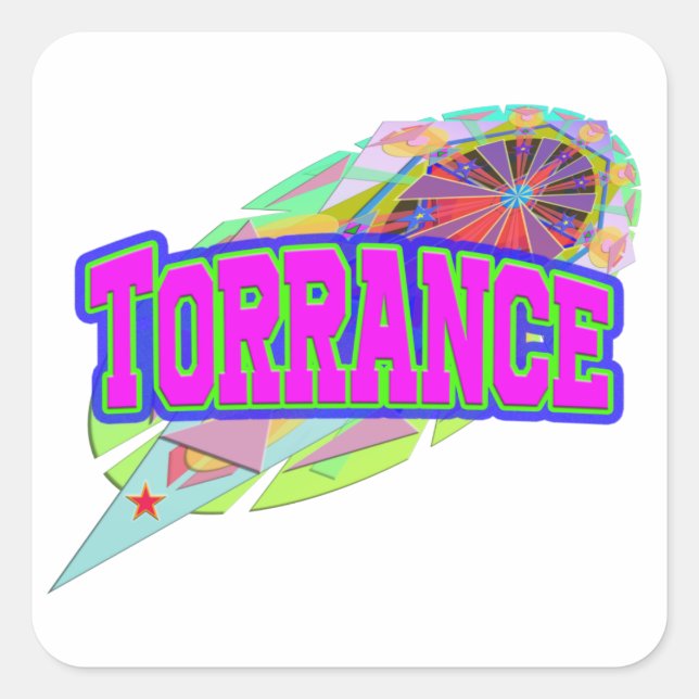 Adesivo Quadrado Torrance Future Sticker (Frente)