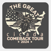 Tour de Comeback Graphic Cicada 2024 Design