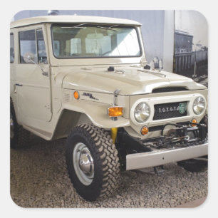 Adesivo Quadrado Toyota aterra o cruzador BJ40