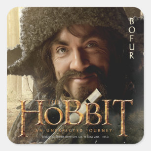 Adesivo Quadrado Trabalho de arte de Edição Limitada: Bofur