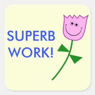 Adesivo Quadrado Trabalho magnífico!