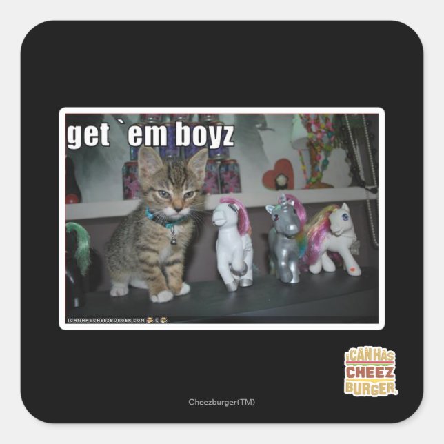 Adesivo Quadrado Traga-me Boy (Frente)