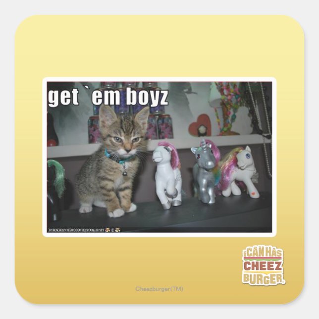 Adesivo Quadrado Traga-me Boy (Frente)