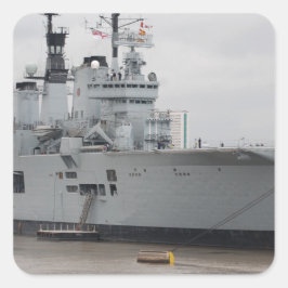 Adesivo Quadrado Transportadora de Aeronaves Britânica