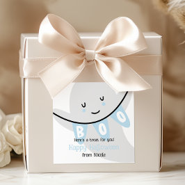 ADESIVO QUADRADO TRATAMENTO DE CRIANÇAS COM BOO BOO FANTASMA