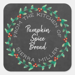 Adesivo Quadrado Tratamentos de cozinha de salão de salgueiro de fé