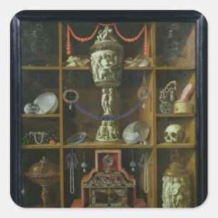 Adesivo Quadrado Treasure Chest, 1666