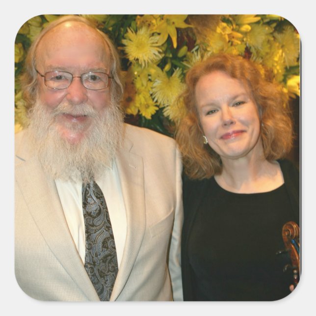 Adesivo Quadrado Tremper Ouro Strings Kenosha Wisconsin (Frente)