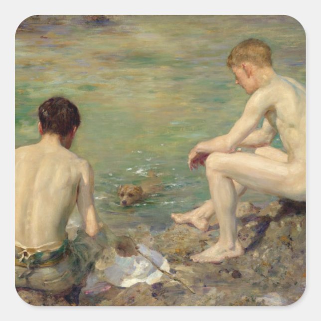 Adesivo Quadrado Três Companheiros (Frente)