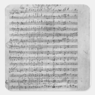 Adesivo Quadrado Três Lieder