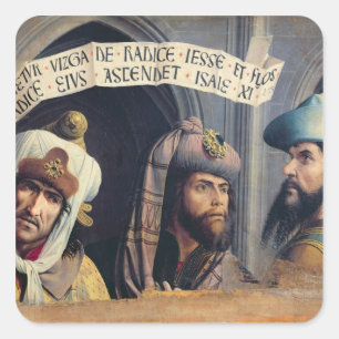 Adesivo Quadrado Três profetas, escola de Provence