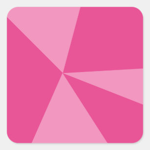 Adesivo Quadrado Triângulos padrão geométrico