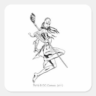 Adesivo Quadrado Tribo 3 do índigo