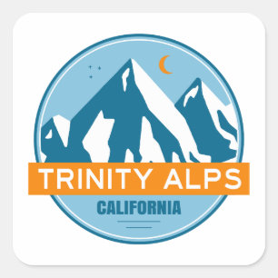 Adesivo Quadrado Trinity Alps Califórnia