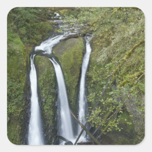 Adesivo Quadrado Triple Falls, Desfiladeiro do Rio Columbia