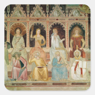 Adesivo Quadrado Triumph da doutrina católica