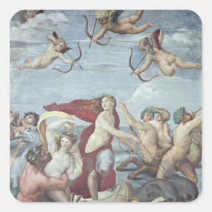 Adesivo Quadrado Triumph de Galatea, 1512-14