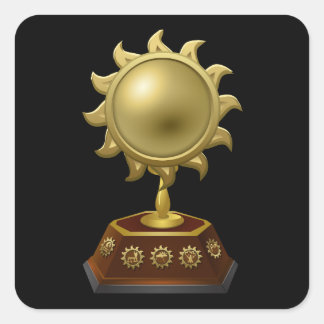 Adesivo Quadrado Troféus de visão