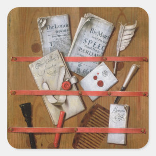 Adesivo Quadrado Trompe - l ' oeil, 1702