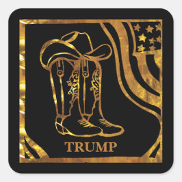 ADESIVO QUADRADO TRUMP 2024