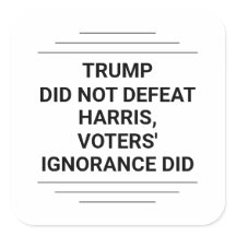 Trump Não Derrotou Harris