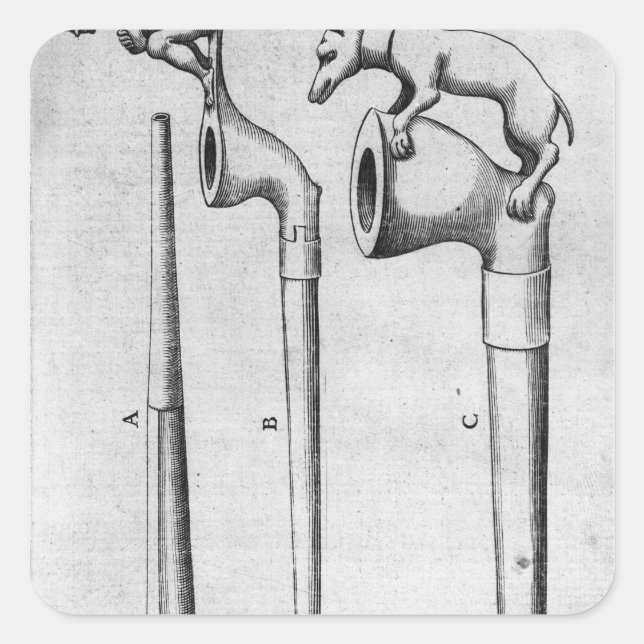 Adesivo Quadrado Tubos Fumantes (Frente)