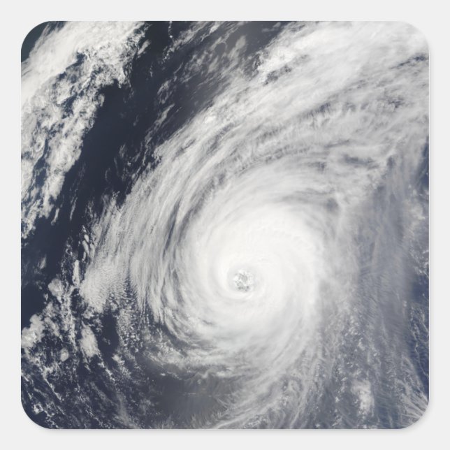 Adesivo Quadrado Tufão Sudal a sul do Japão 3 (Frente)