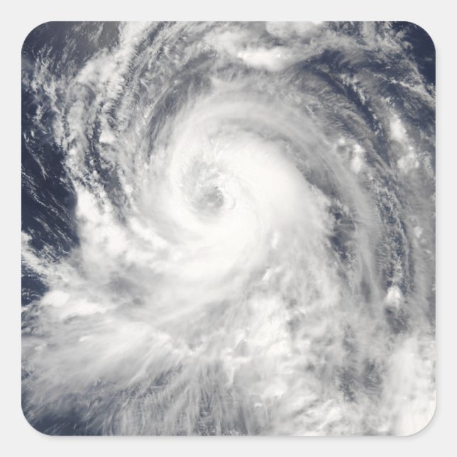 Adesivo Quadrado Tufão Tinging sobre a Norte Mariana Isla (Frente)