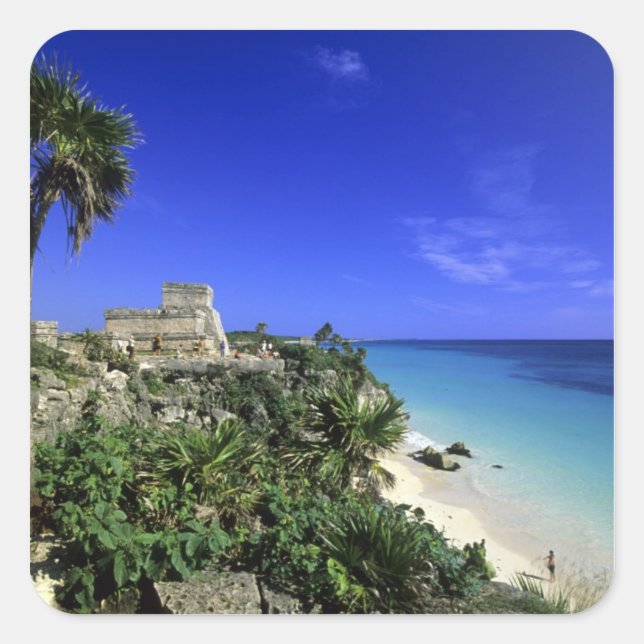 Adesivo Quadrado Tulum, México 2 (Frente)