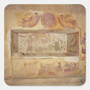 Adesivo Quadrado Túmulo de Aelia Arisuth