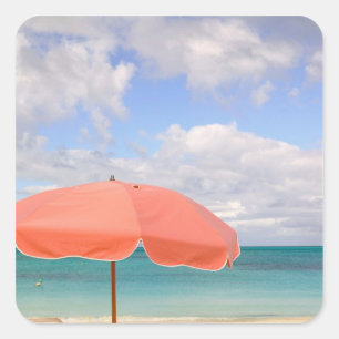 Adesivo Quadrado Turks e Caicos, Ilha Providenciales, Grace
