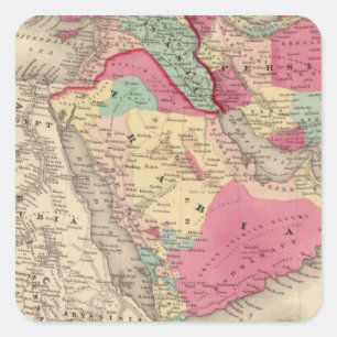 Adesivo Quadrado Turquia em Ásia Persia Arabiaandc