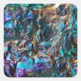 Adesivo Quadrado Turquoise Oil Slick Quartz