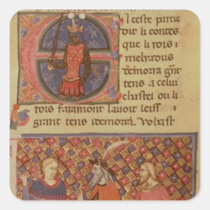 Adesivo Quadrado Tutoria Arthur de Merlin