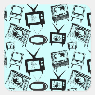 Adesivo Quadrado TVs retroativas