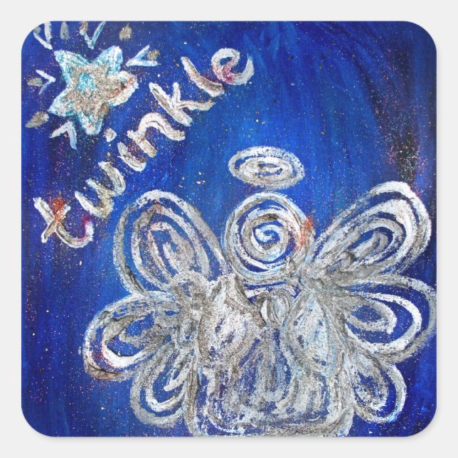 Adesivo Quadrado Twinkle Angel Sticker (Frente)