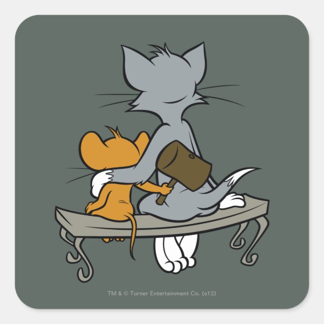 Adesivo Quadrado Twist (Frente)