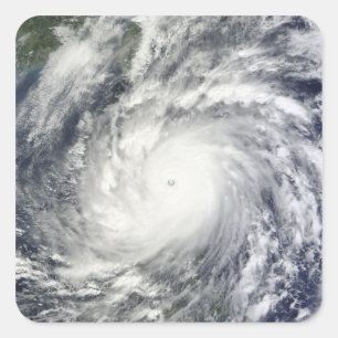 Adesivo Quadrado Typhoon Megi